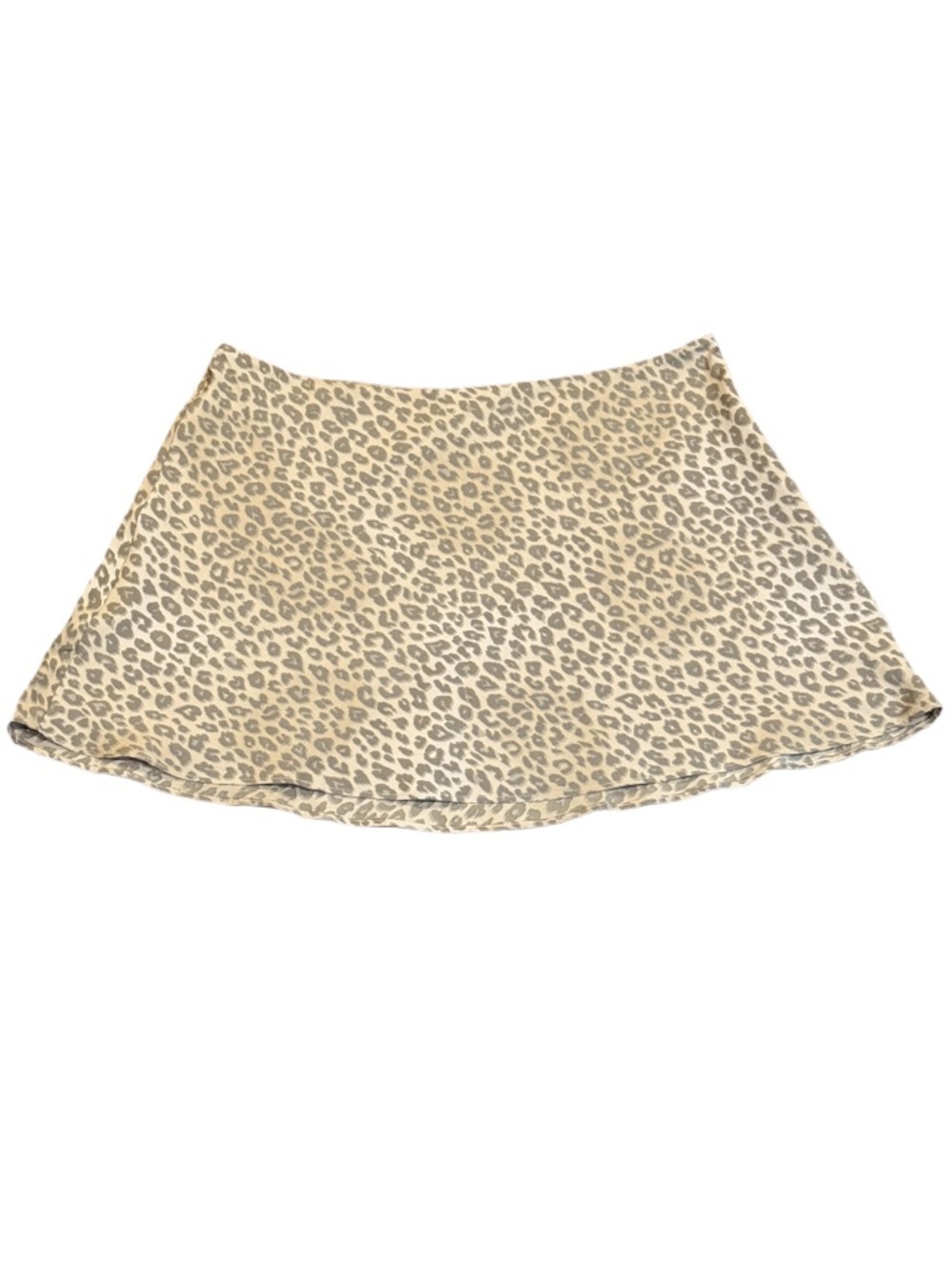 CM🩷 NWT! Medium PINK Victoria’s Secret Leopard Print Mini Skirt in Beige